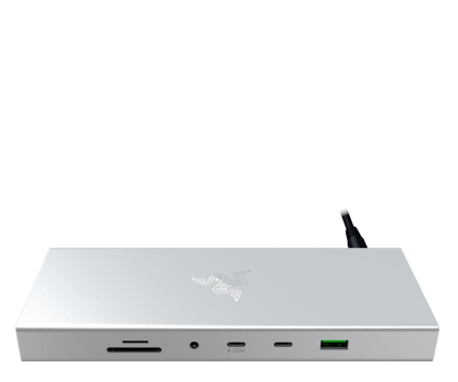 Akcesoria RAZER USB 4 Dock Mercury White RC21-02280200-R3EK
